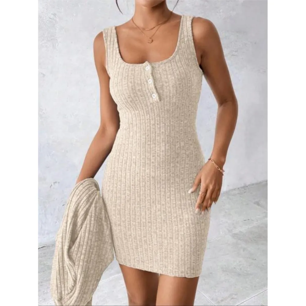 Women's Casual Striped Two-piece Dress Set