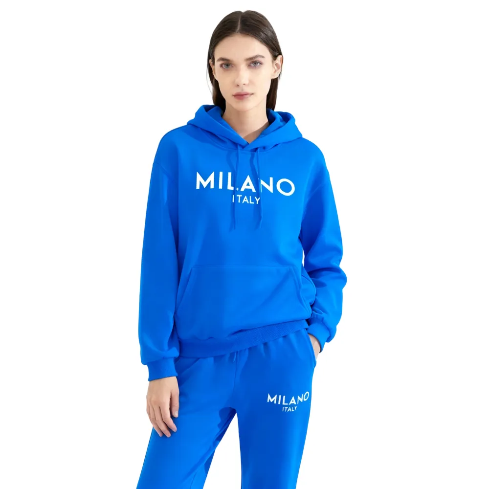 Wmen's Milano Printed Hoodie Set