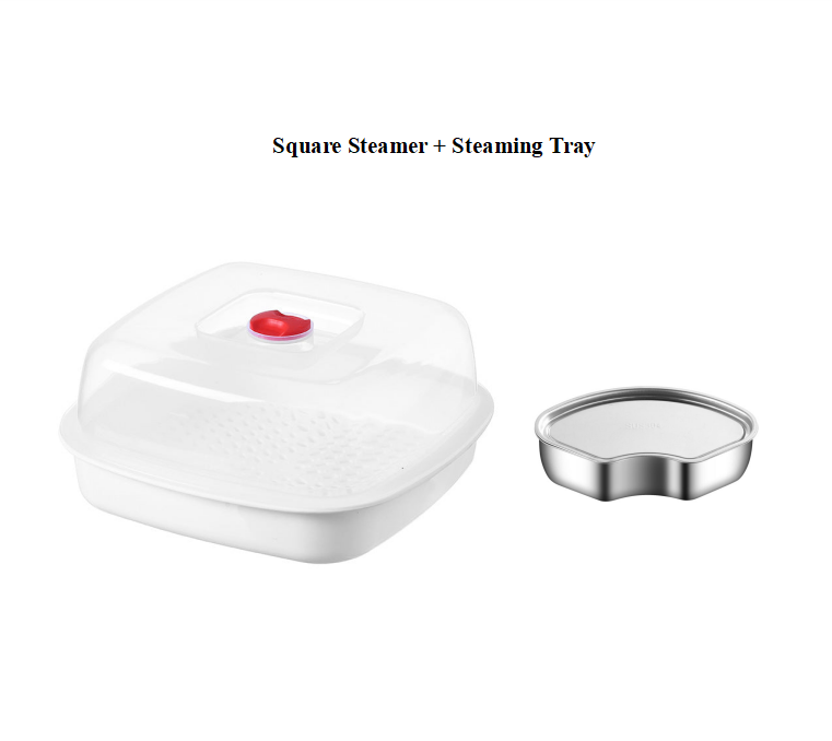 🔥Hot Sale🔥Multifunctional Microwave Heating and Thermal Insulation Steamer Utensils