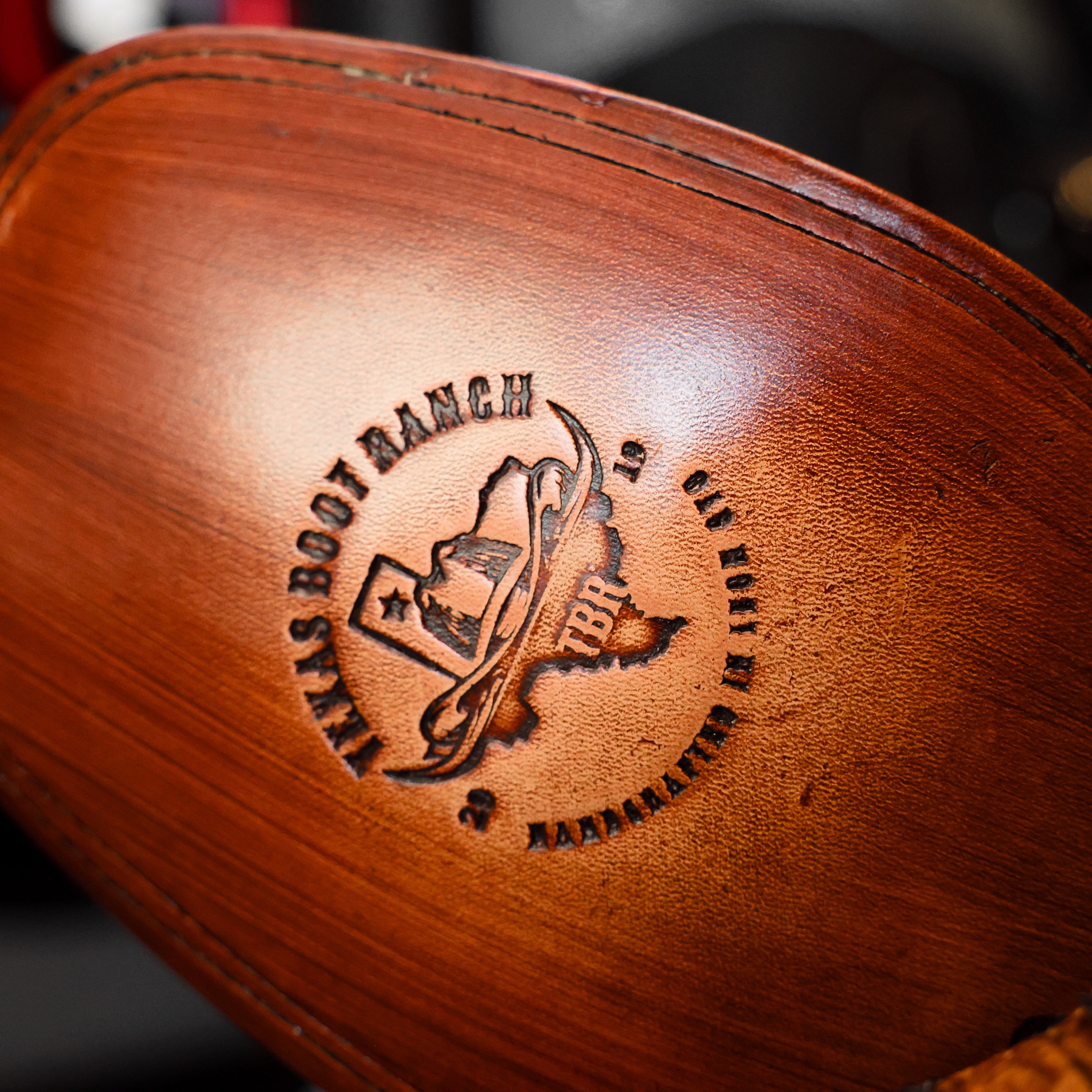 Honey Cognac Python Leather Boots - Square Toe