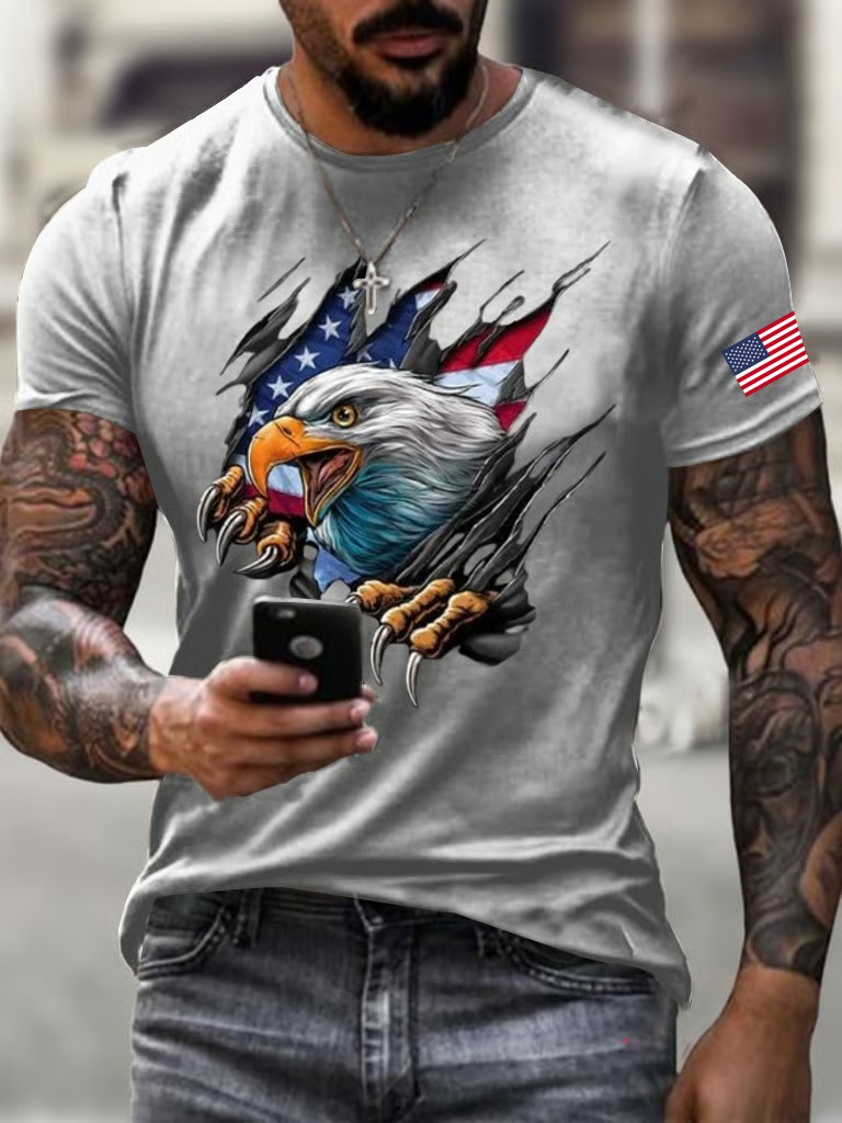 Men's America 250th Anniversary Print T-Shirt