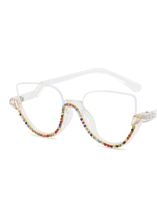 Geometric Sun-Protection Sunglasses Accessories