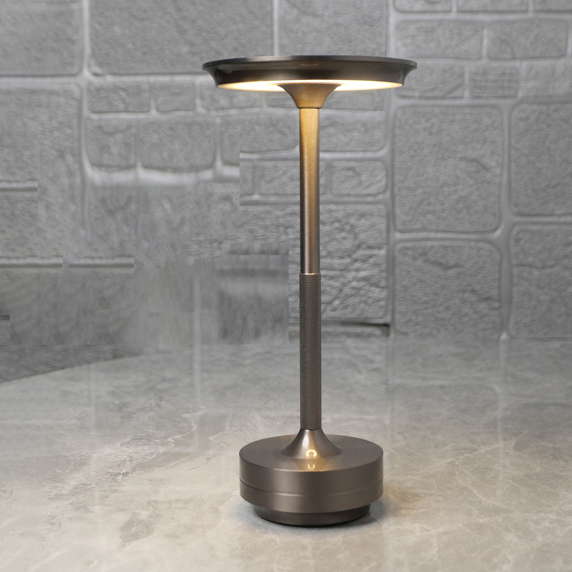 Ecolume Wireless Table Lamp - Dimmable & Rechargeable Waterproof Desk Light