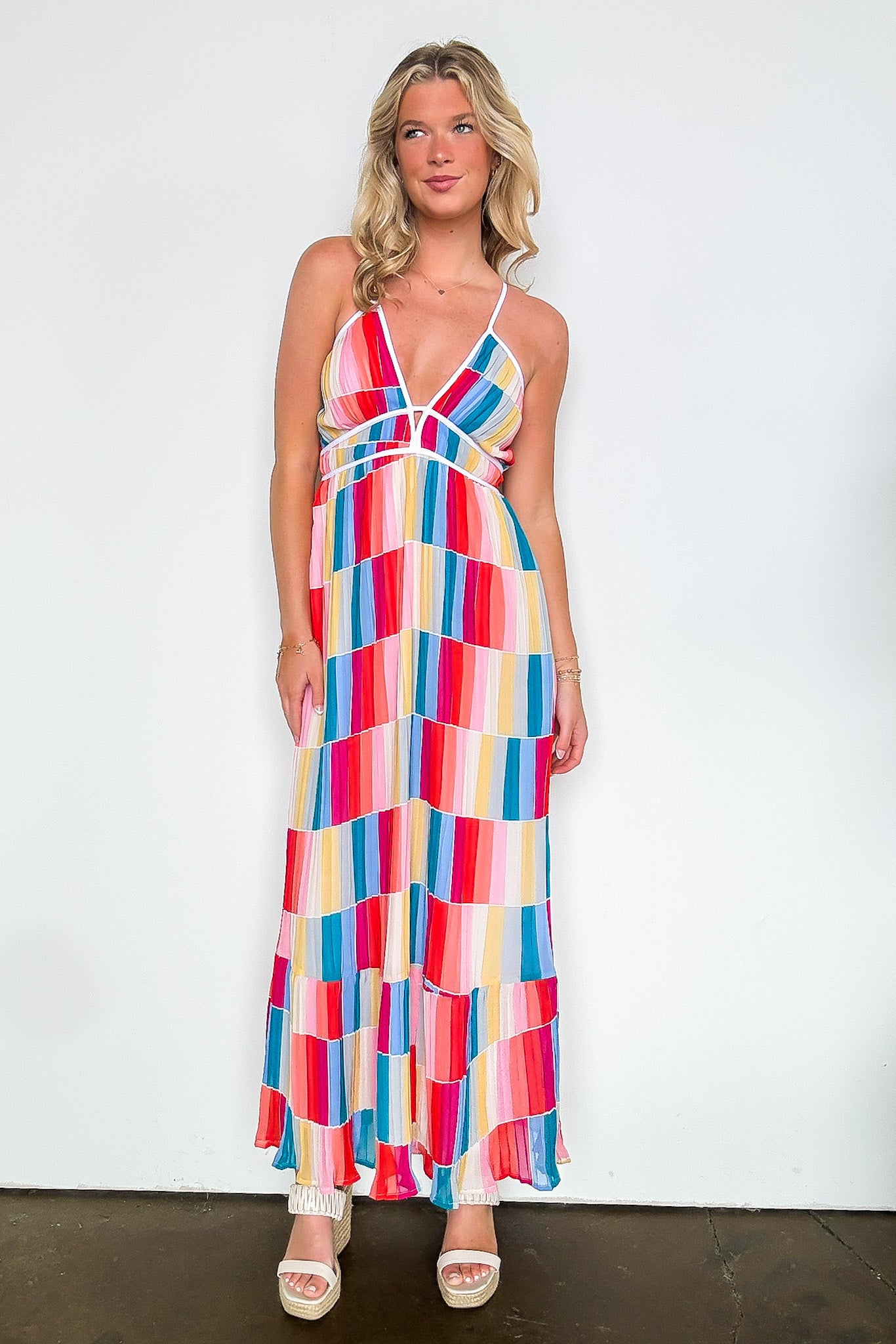 Multi Color Maxi Dress
