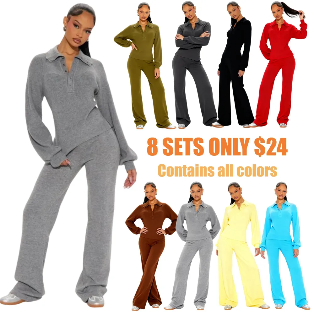 Women's Sweater Pant Set