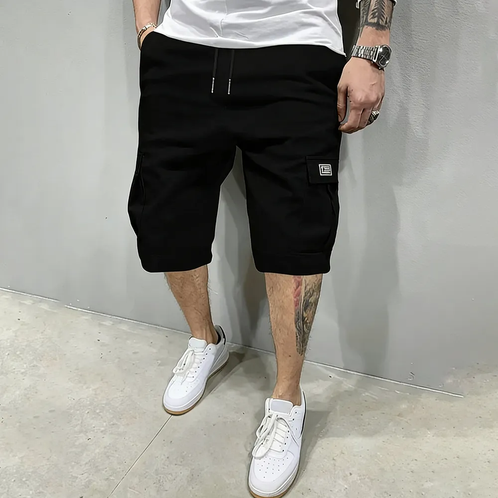 「🛒90%OFF only today」Men's Pockets Drawstring Cargo Shorts