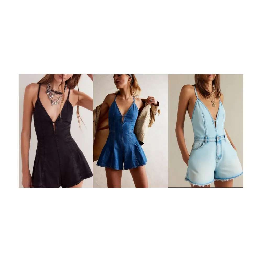 Women's Sleeveless Deep V Neck Shorts (Just $4 Each!)