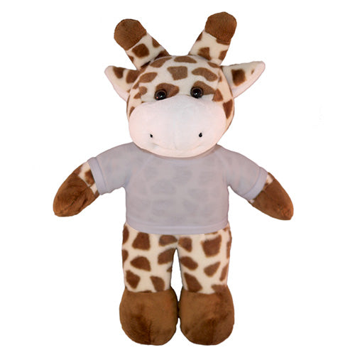 Soft Plush Giraffe with Tee 8inch