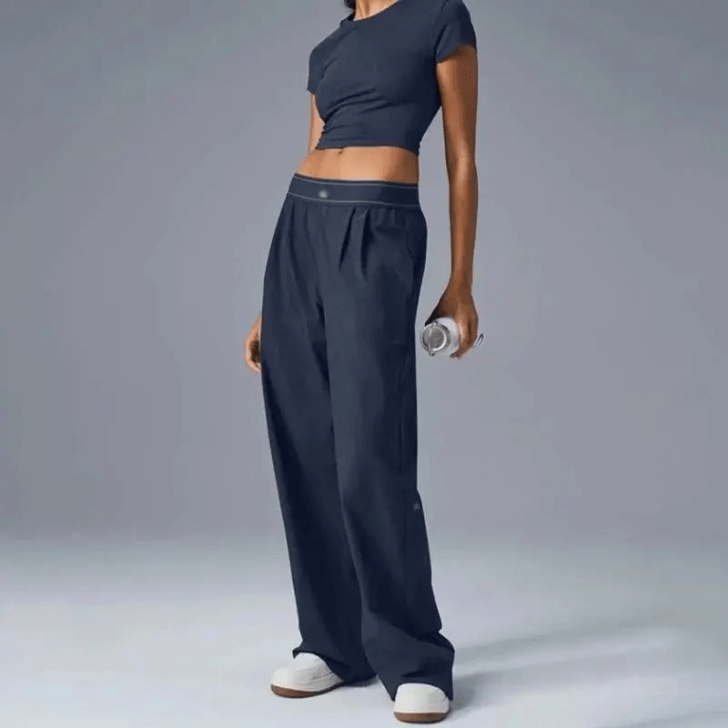 ✨✨ Women’s Wide-Leg Yoga Pants – Soft Stretch Casual Comfort