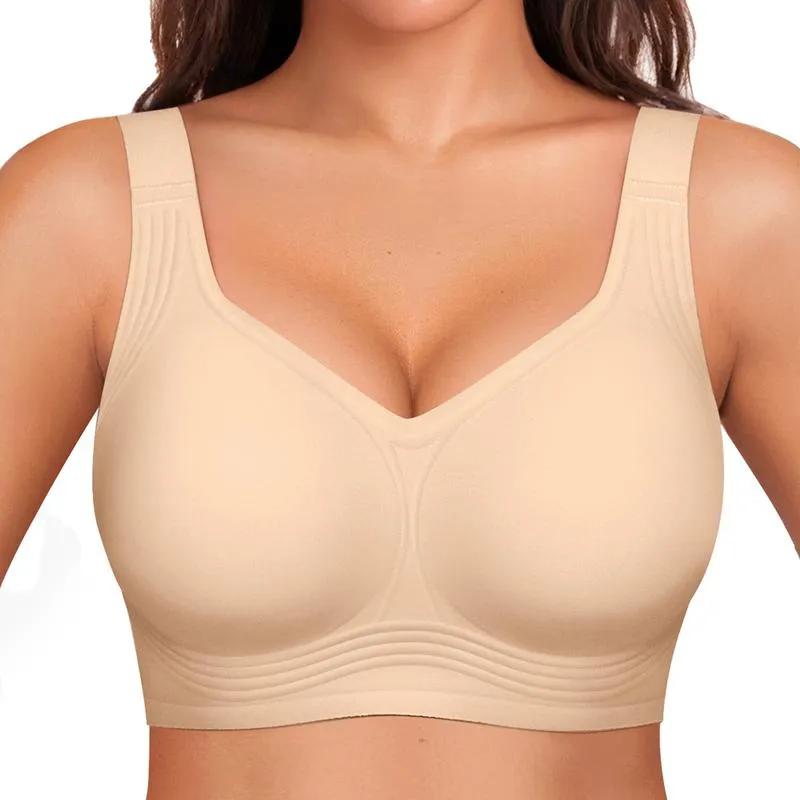 ⏱️Limited-time discount!Full Coverage Wireless Bra - Wire-Free Comfort