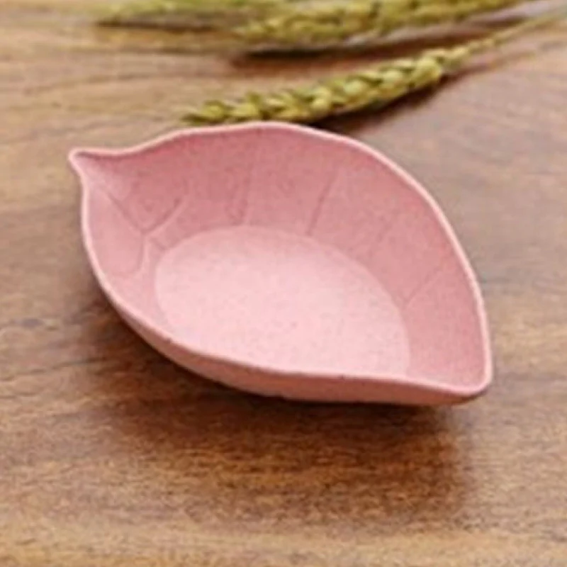 Colorful Leaf Shaped Dish