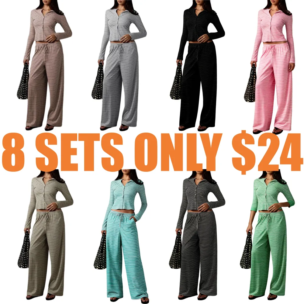 Women's Casual Loose-Fit Knitted Set