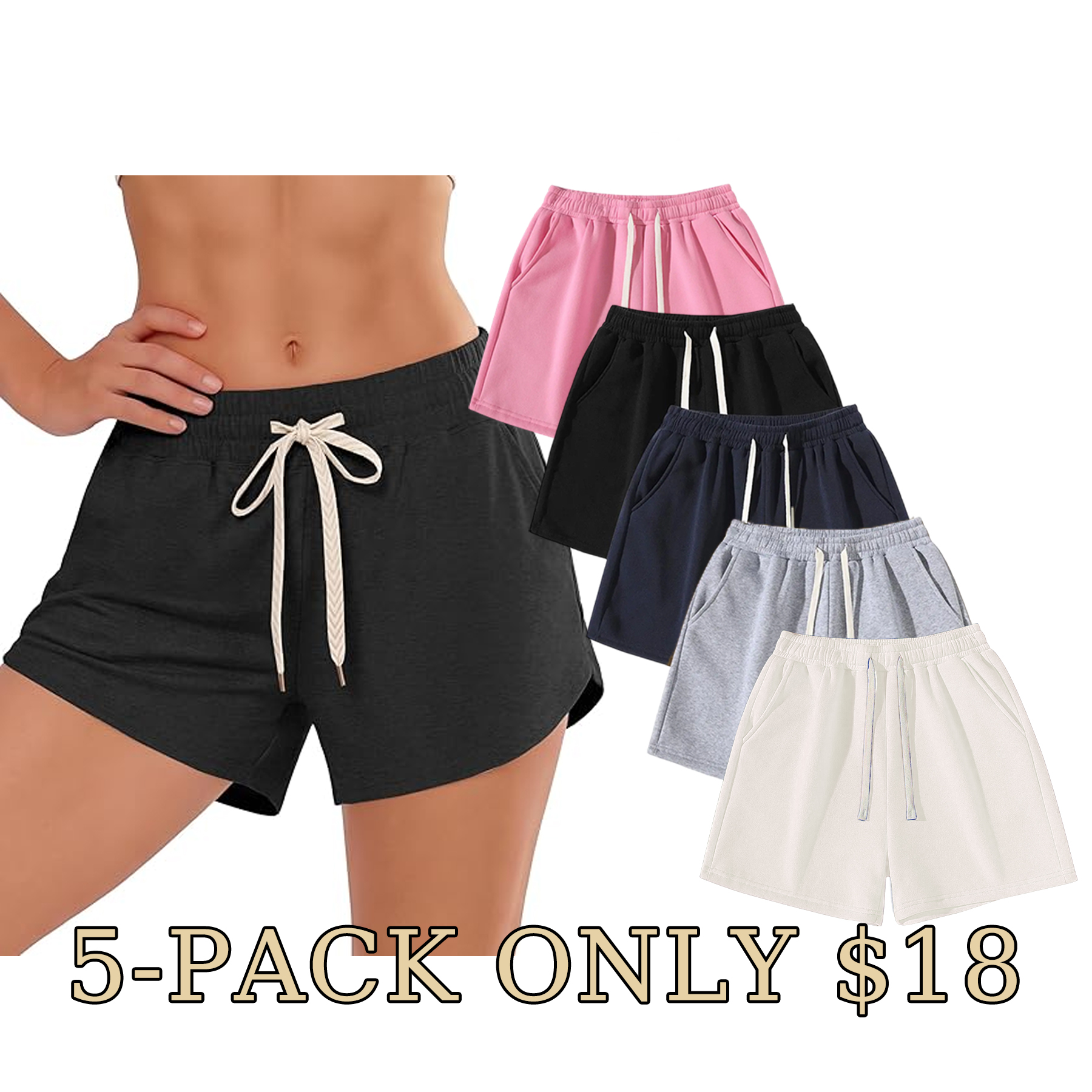 Comfort Flex Casual Sports Shorts