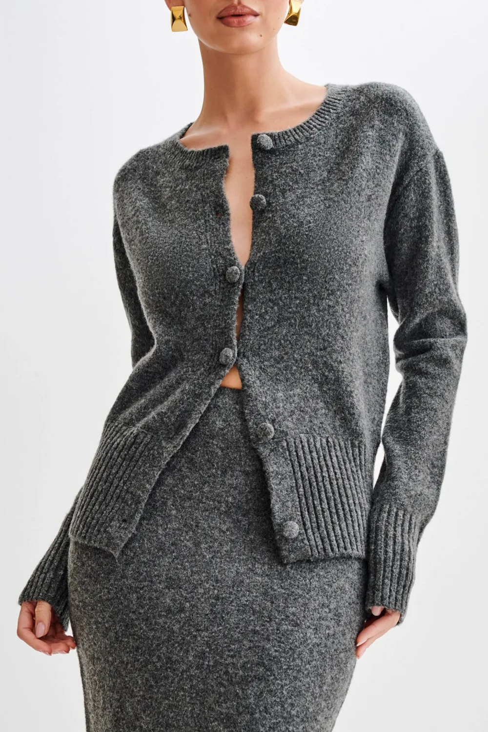 Oversized Knit Cardigan