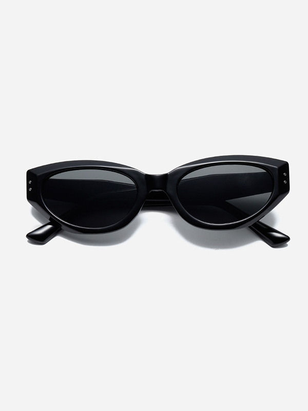 Geometric Sun-Protection Sunglasses Accessories