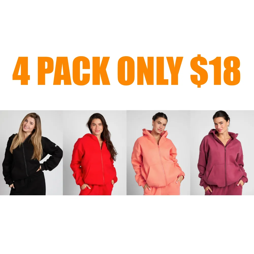 Travel Essentials Zip Hoodie