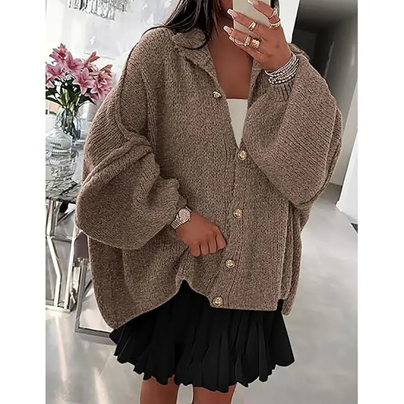 Women's Winter Button Down Cardigan Sweaters