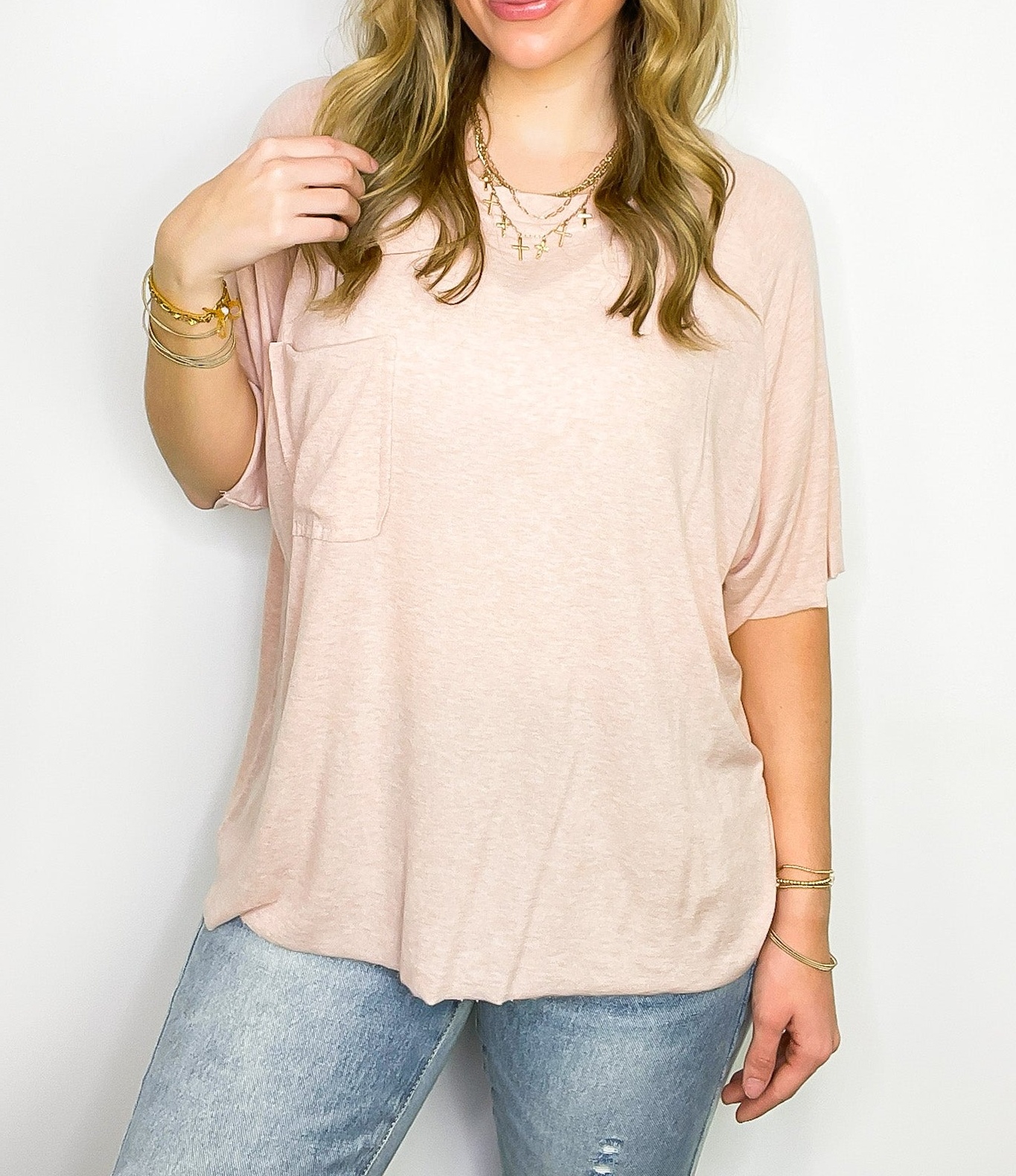 Inspire Me Casual Pocket Tee