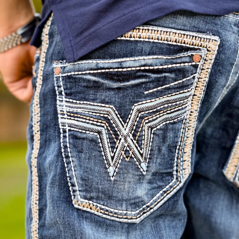 Men’s SA-047 Straight Fit Blue Jean