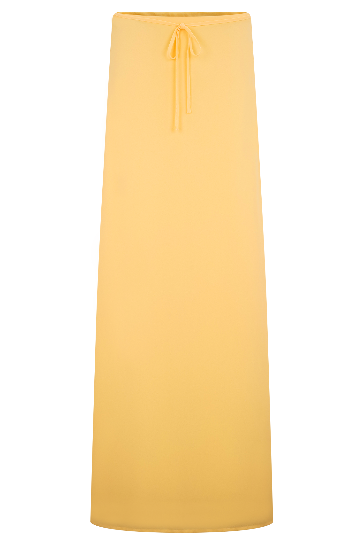 Butterscotch Chiffon Maxi Skirt
