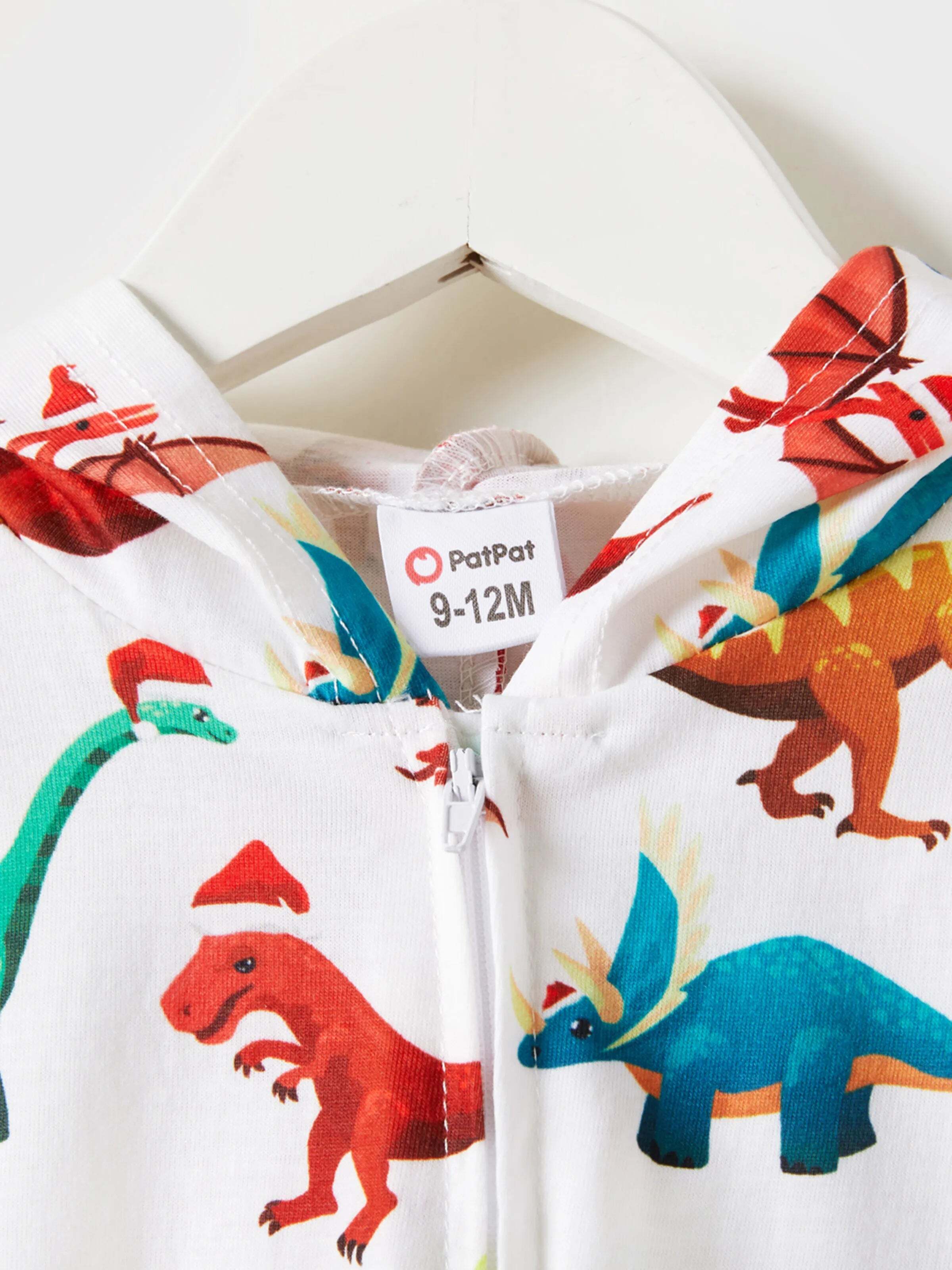 Christmas Family Matching Pajamas with 3D Design Onesie PJS with Christmas Socks Multi-color