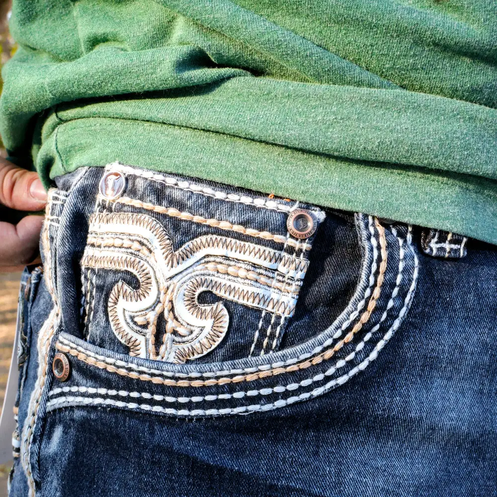 Men’s SA-044B Straight Fit Blue Jean