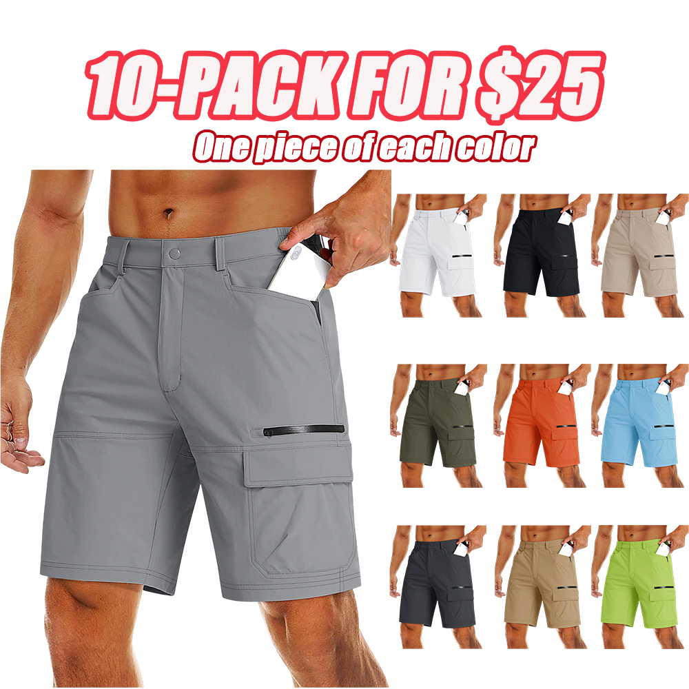 Men's Hiking Cargo Shorts 9