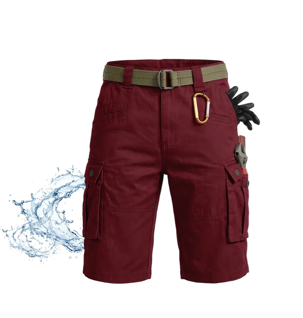 🥰LAST DAY 60% SALE 💥 Men Cargo Tactical Shorts & EDC Hiking Work Military Army Pants with 9 Pockets