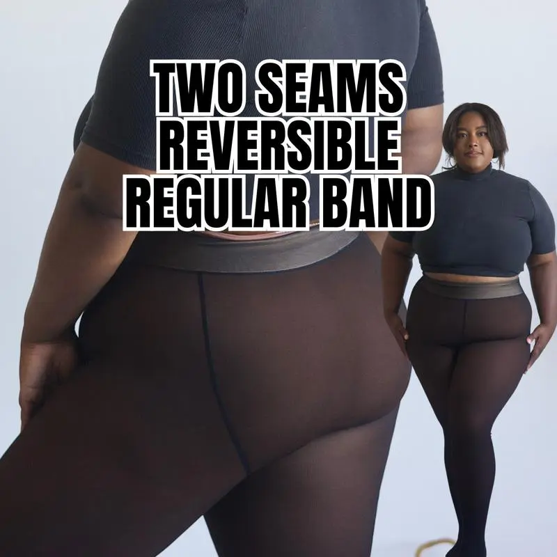 Slim-Fit Fleece Lined Leggings – Flatter Your Curves, Stay Warm