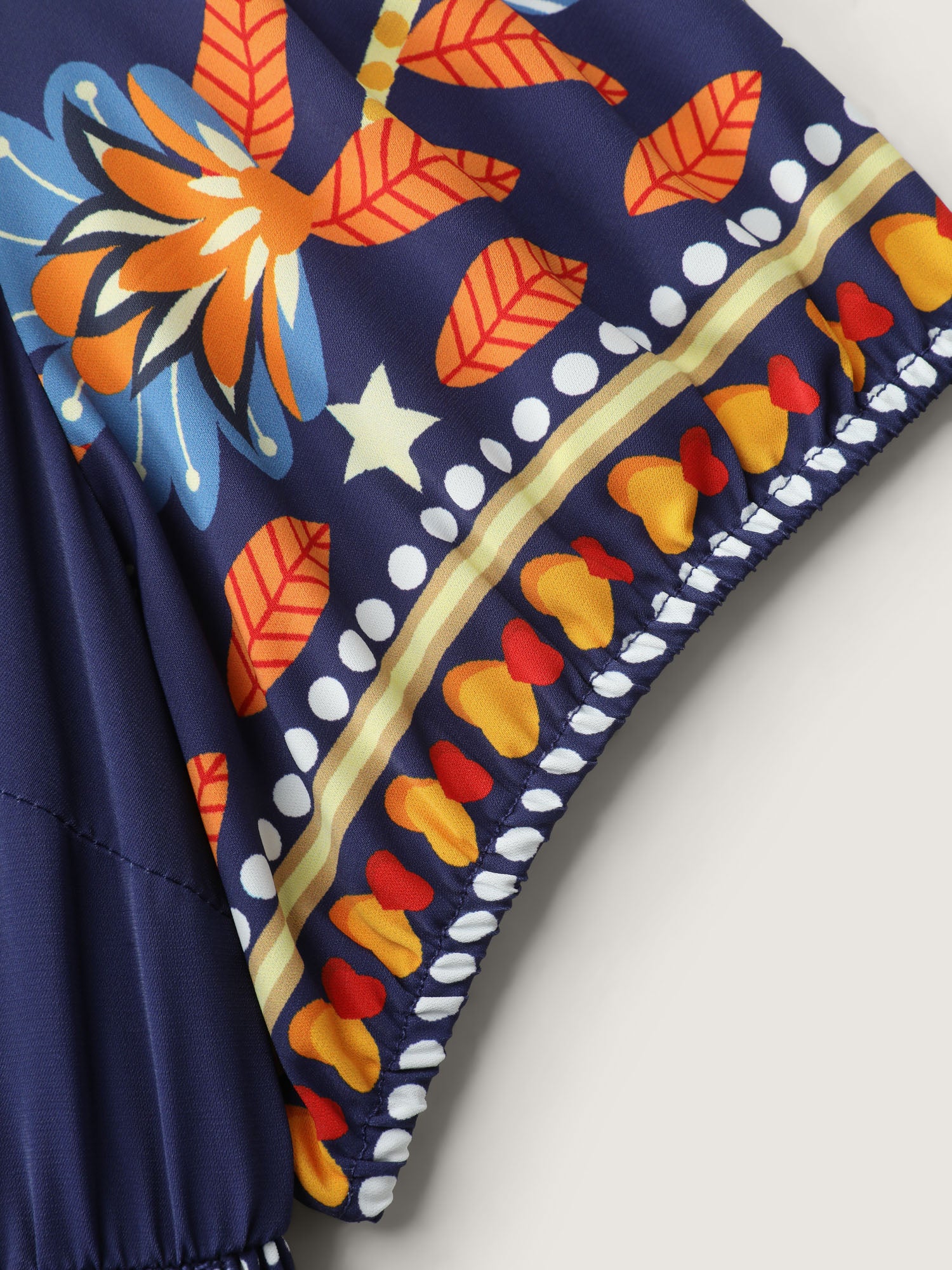 Supersoft Bright Floral Print Midi Dress