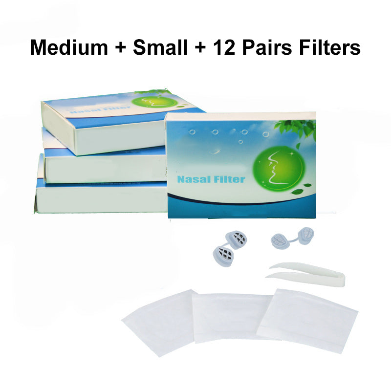 Invisible Nasal Filters for Allergy & Dust Relief