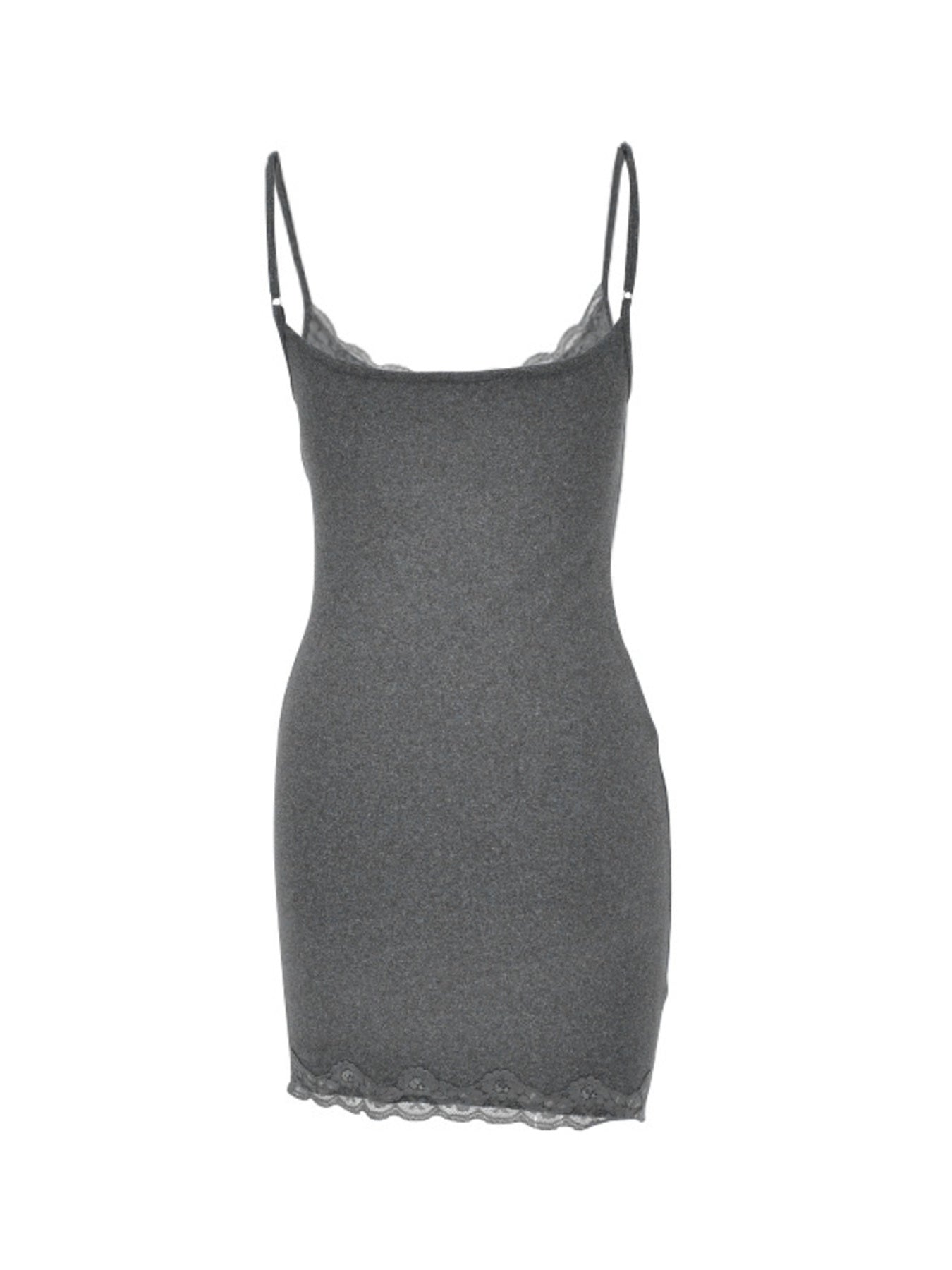 Lace Trim Bodycon Mini Dress