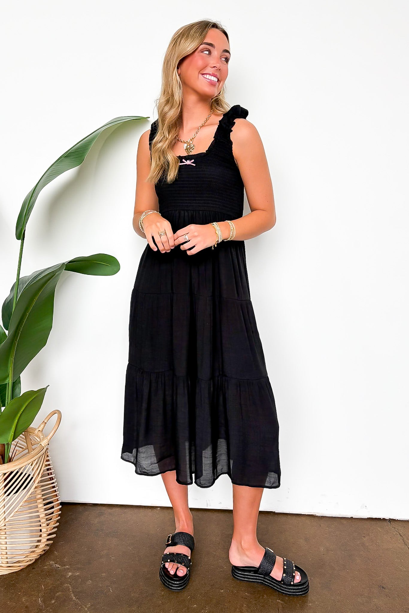 Smocked Maxi Dress