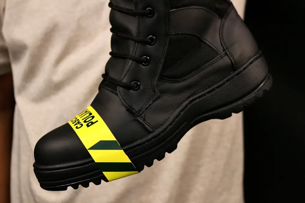 Men's Military-Style Tactical Boots: Wear-Resistant, Non-Slip, Polyamide Toe