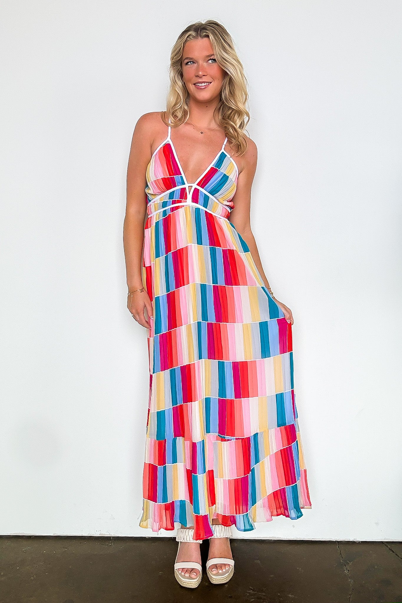Multi Color Maxi Dress