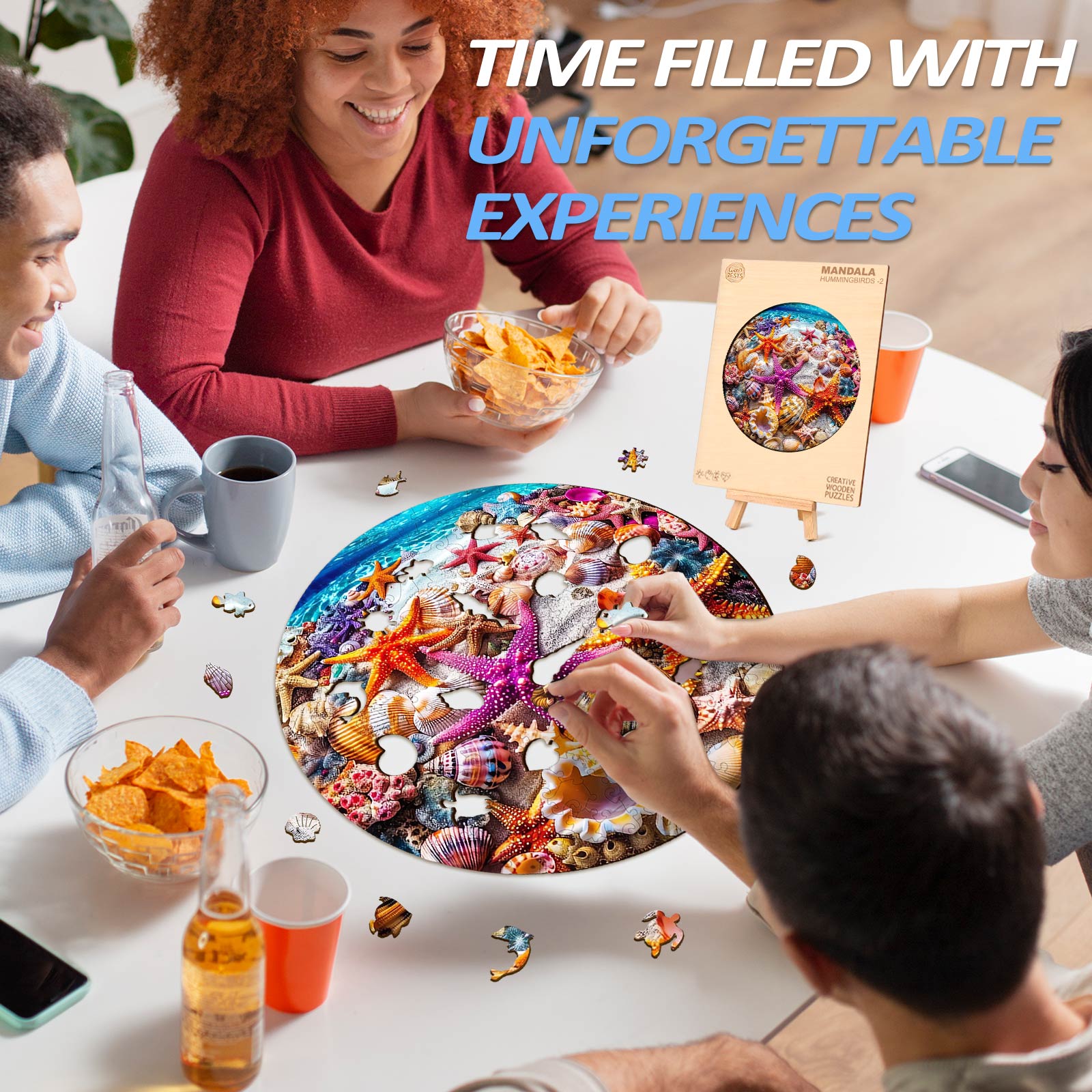 Starfish Wooden Jigsaw Puzzle