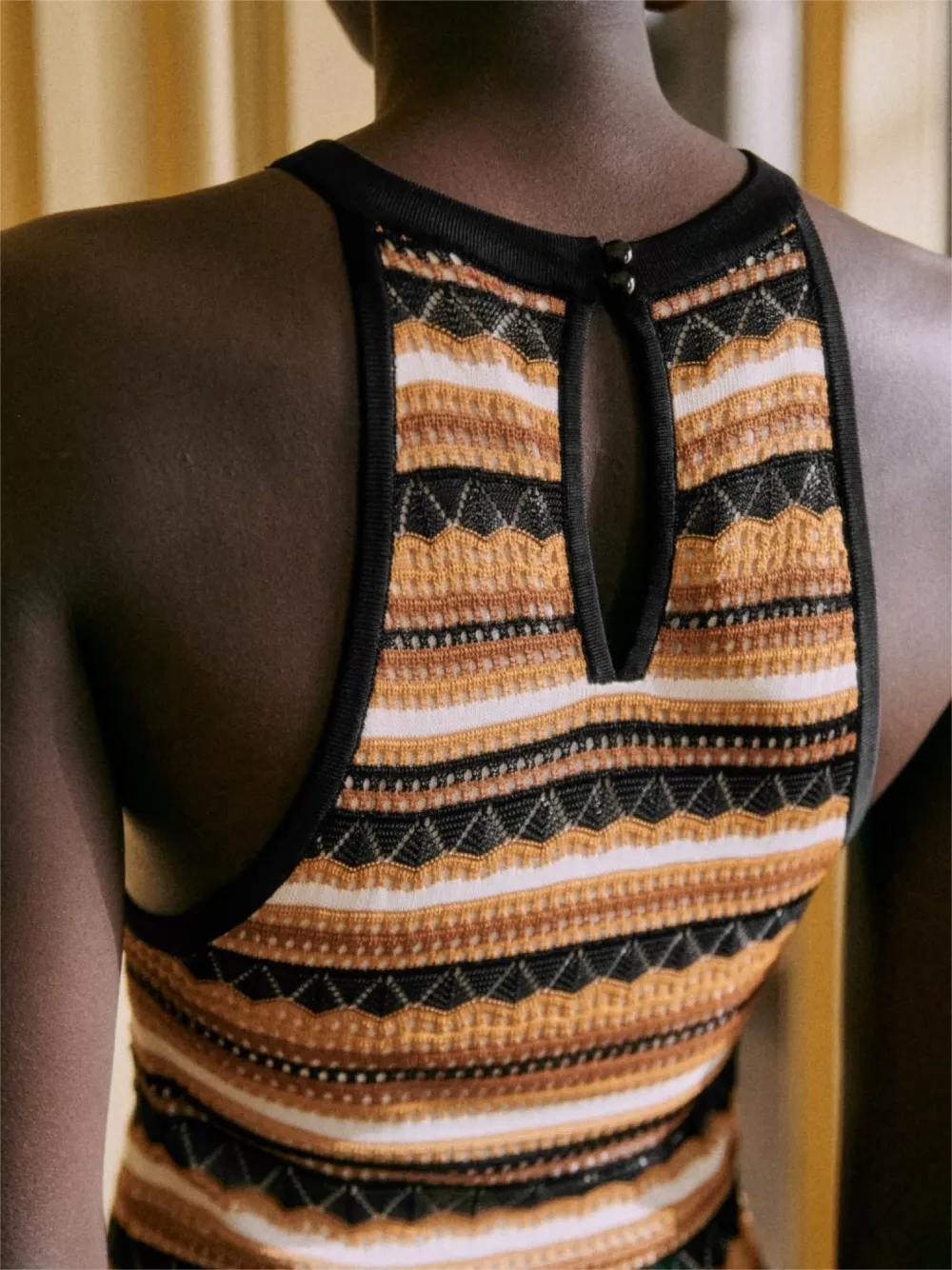 Sleeveless Midi Knit Dress