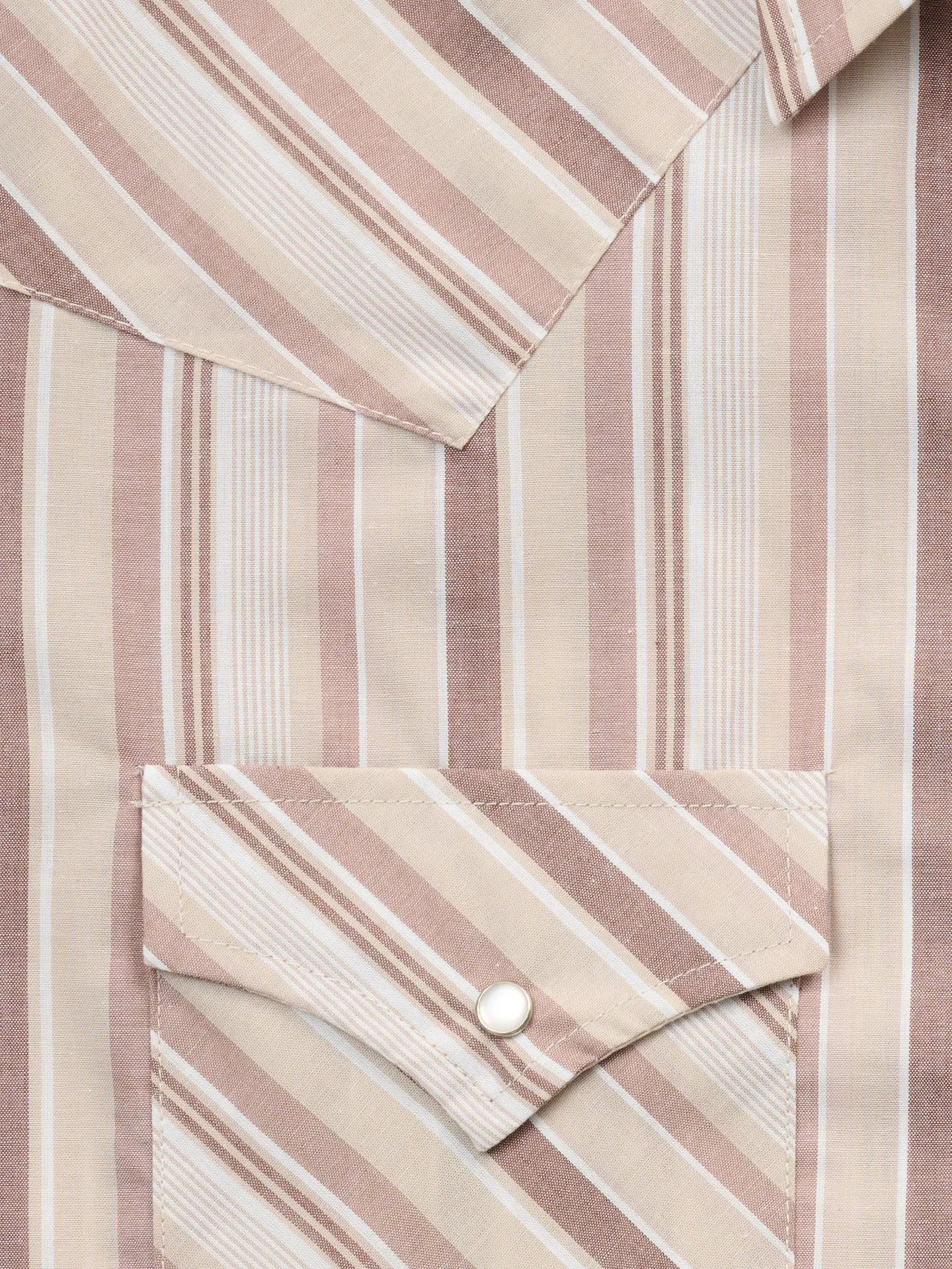 Men's Ely Cattleman Short Sleeve Stripe Western Snap Shirt