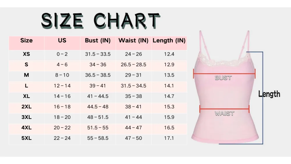 Padded Lace Cami Top