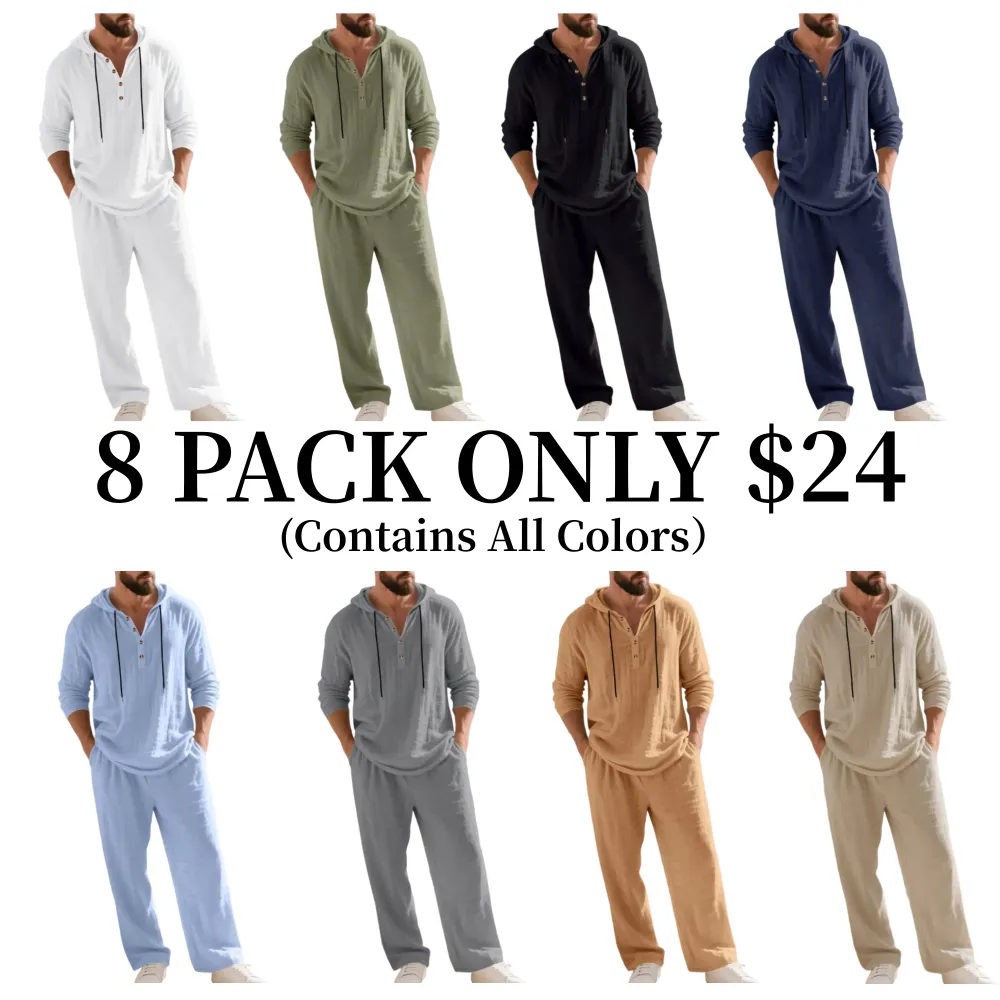 🔥8 Linen Blend Loungewear Sets – Only $24 Total!