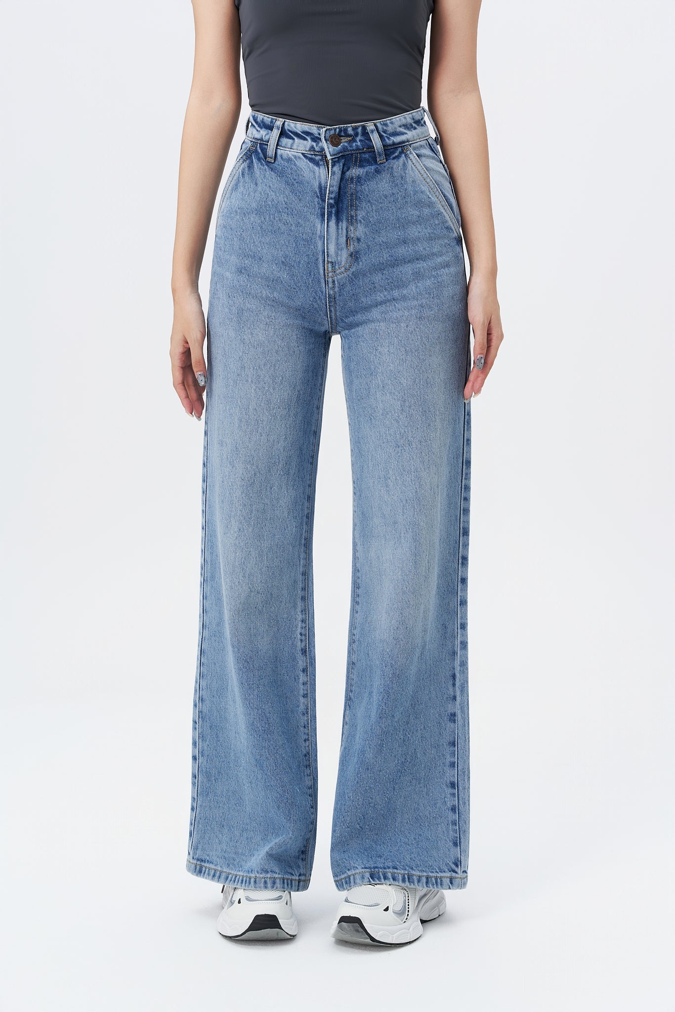 Insta Glam Wide Leg Jeans