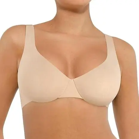 Underwire Adjustable Deep V-neck Bra