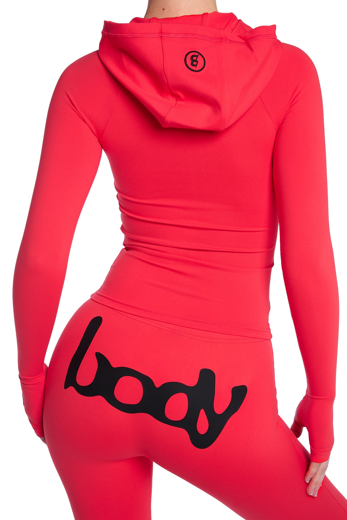 BASICS HOODIE 2.0 (SCARLET RED/BLACK)