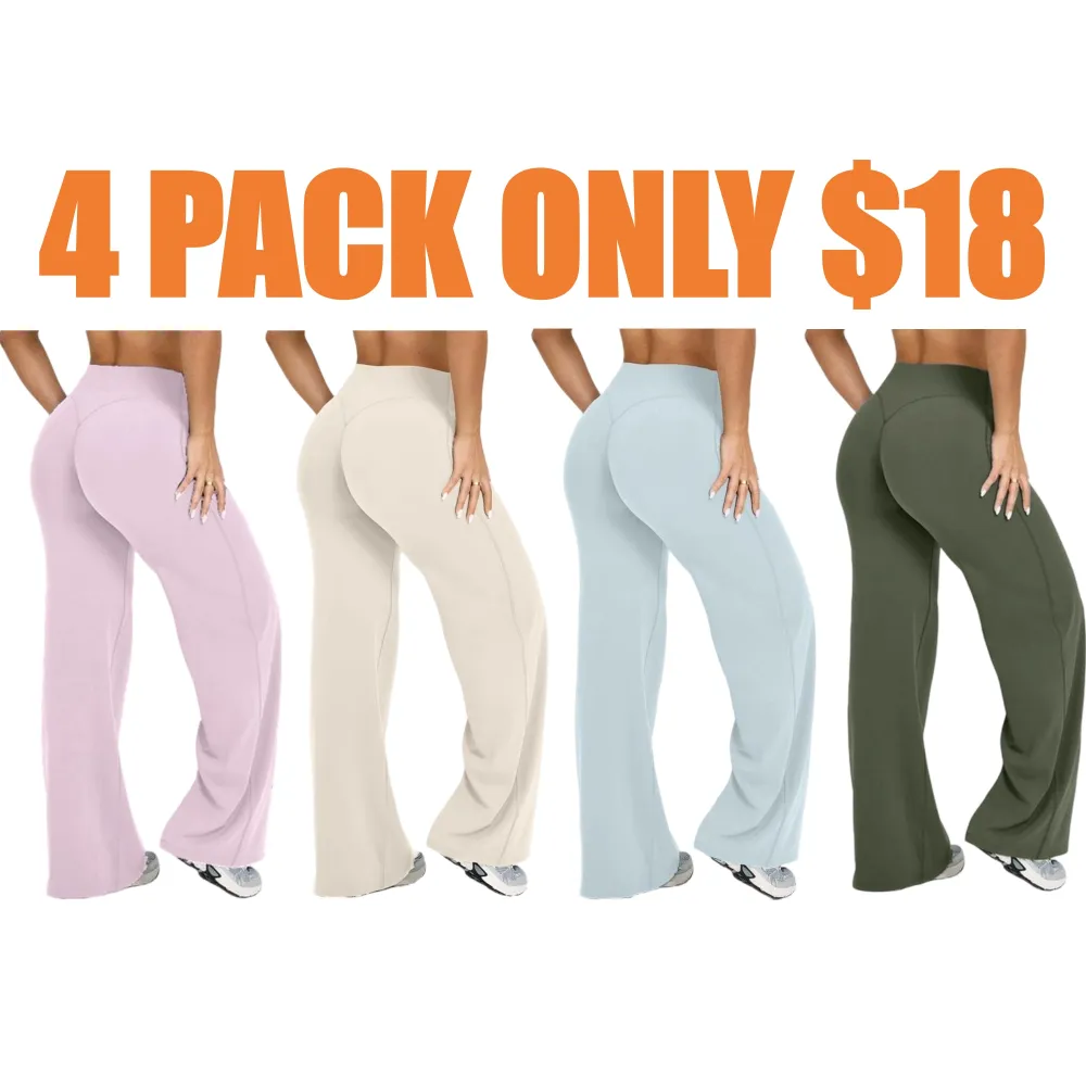 Women's Loose-Fitting High-Waisted Stretchy Pants
