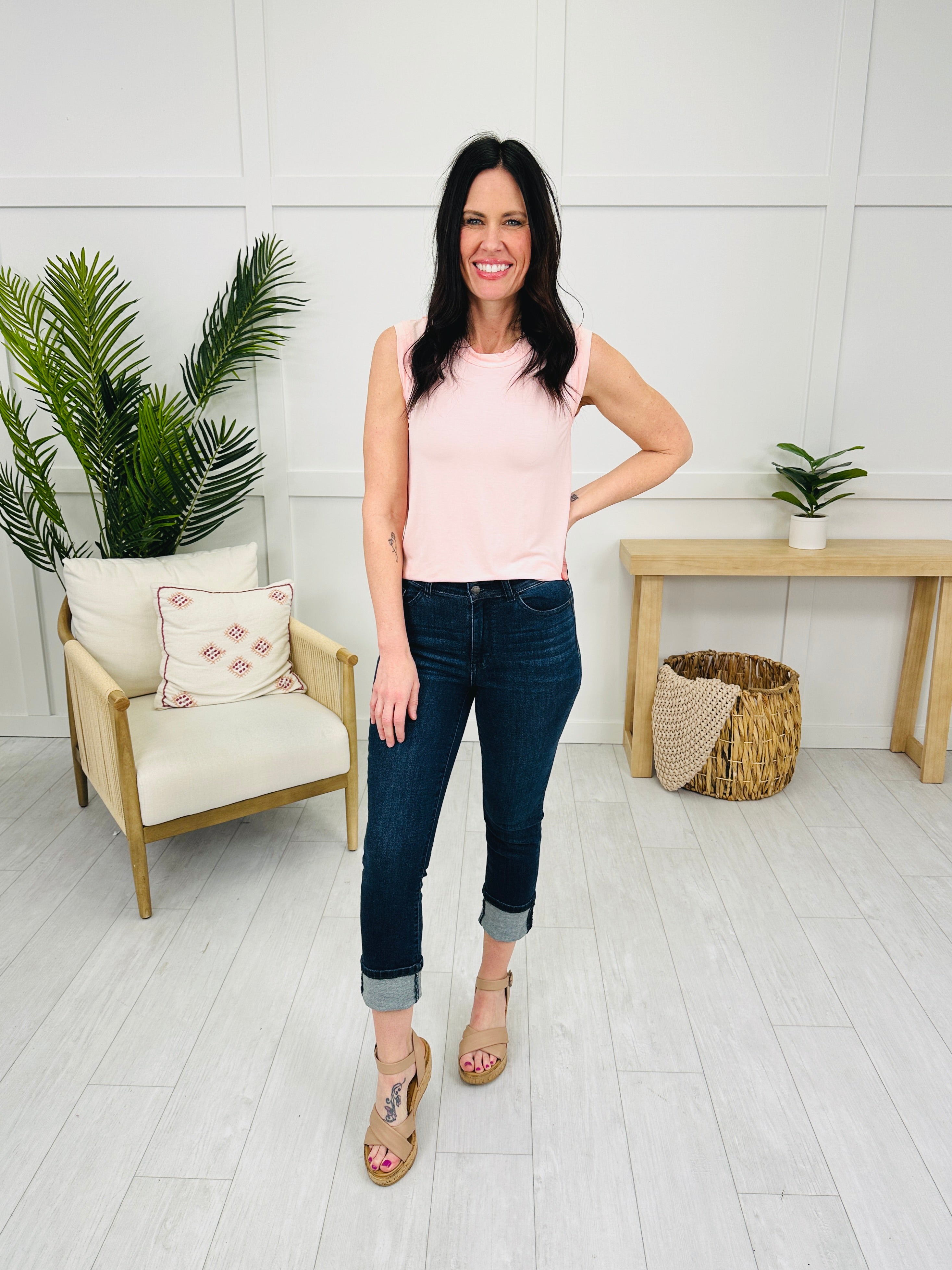 Judy Blue Double Take High Rise Capris