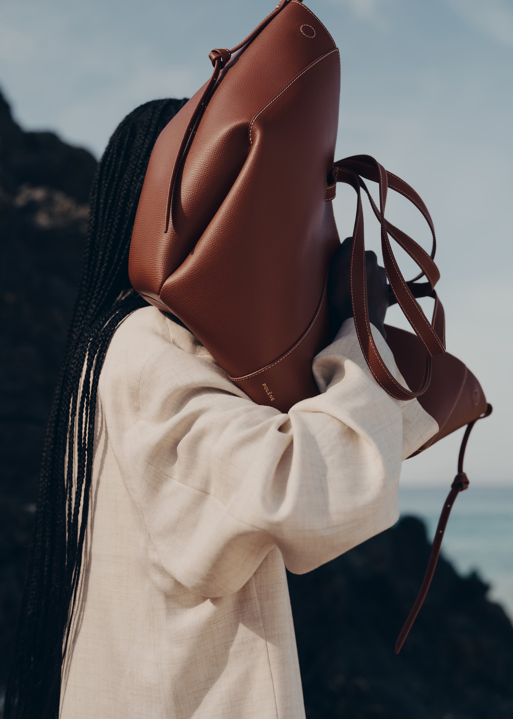 Cyme - Textured Cognac Clearance sale