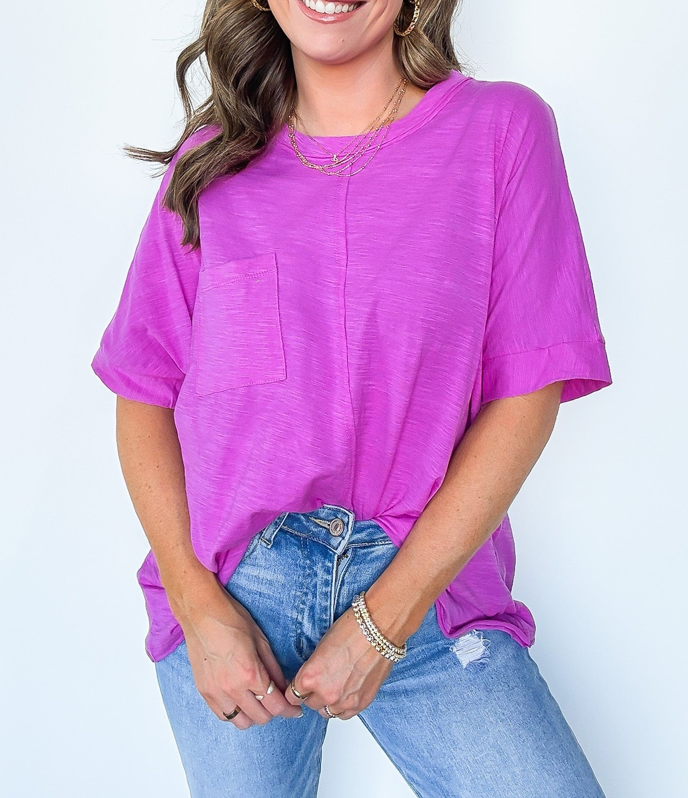 Live in Comfort Relaxed Pocket Tee