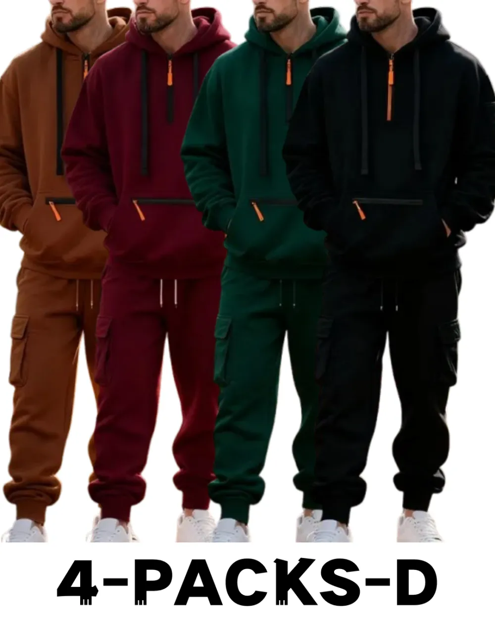 Men’s Multi-Pocket Winter Suit