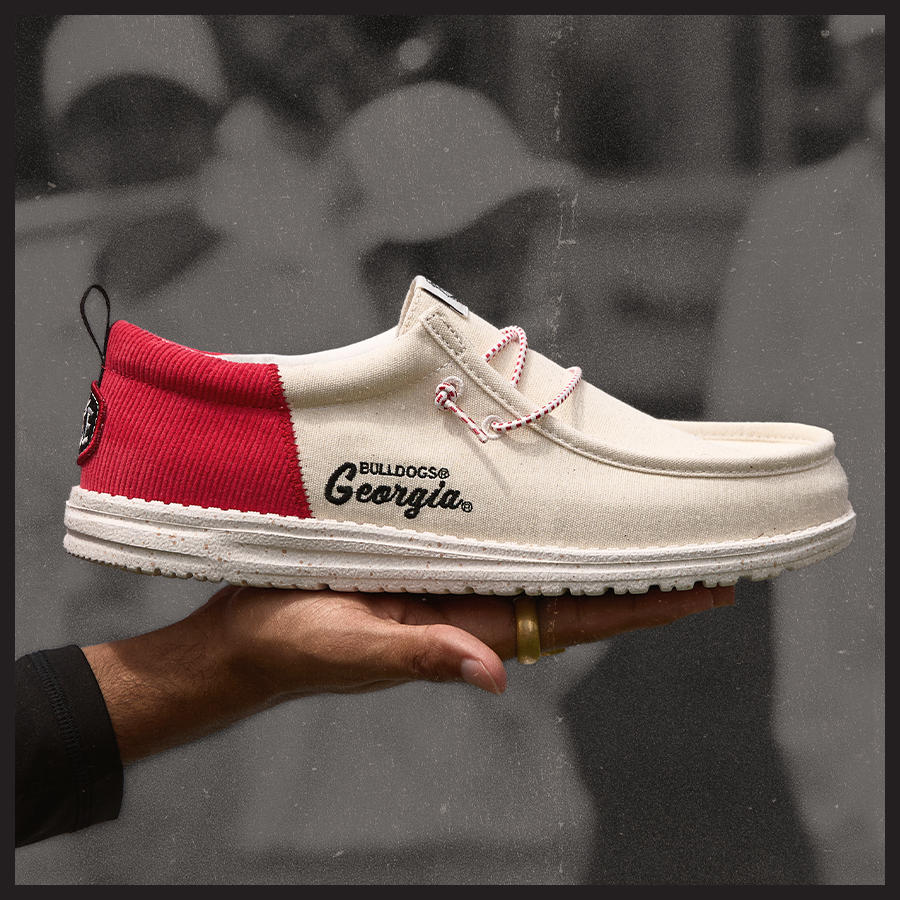 Wally Funk Georgia Bulldogs - Varsity Red/Chalk