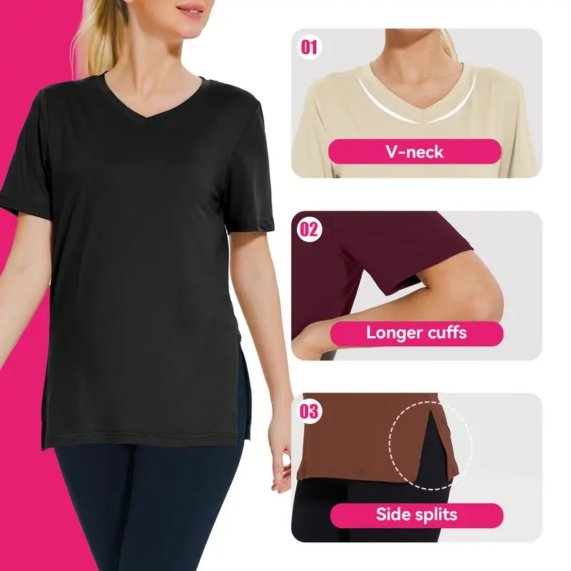 Lightweight Loose-Fit Tops​(Just $3 Each!)